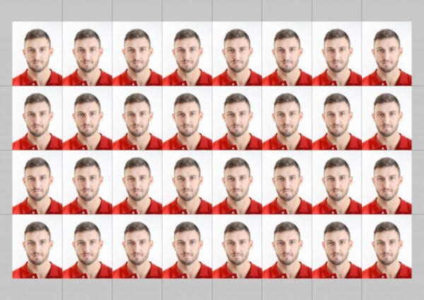 Passport Size Photo (42 Pcs)